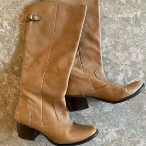 Tan leather Boots FINAL SALE!